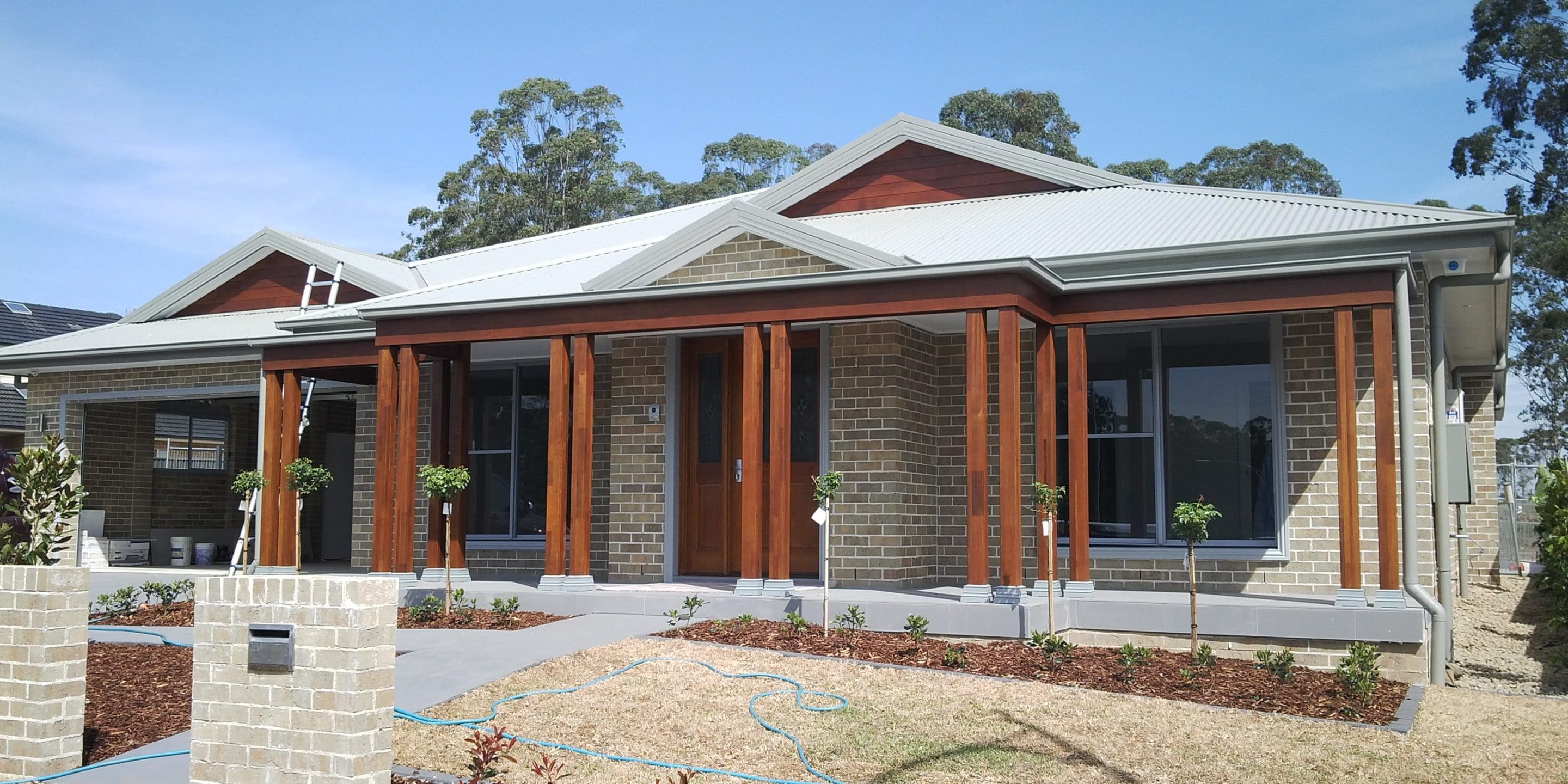 Building inspector documenting property condition